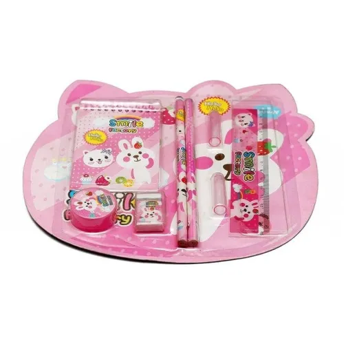 Image of ATEVON 8-in-1 Cute Stationery Gift Set for Kids 