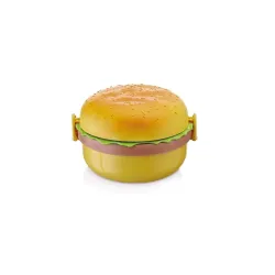 ATEVON Burger Shape Lunch Box