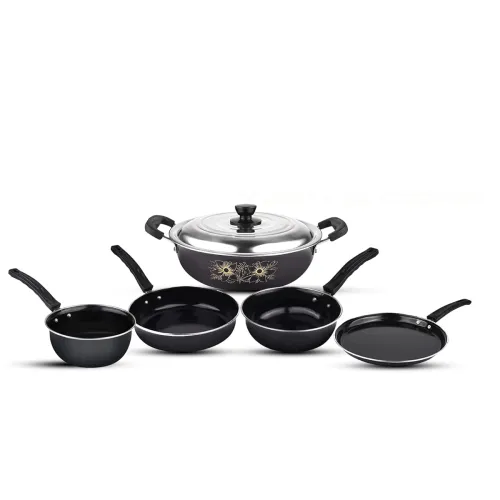 Image of ATEVON Cast Iron Coockware Set 26cm (Medium_Black)