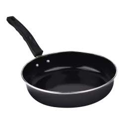 ATEVON Non-Stick Fry Pan with Ceramic Anodised Coating, Black, 25 cms