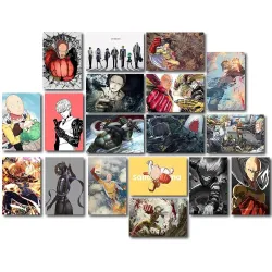 ATEVON One Punch Man Wall Poster Set