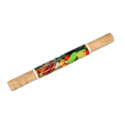 ATEVON Wooden Rolling Pin for Baking - Thick Size, for Chapati/Roti/Paratha
