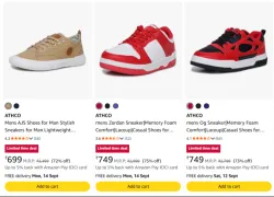 Athco Men's Shose Frome 72% Discount
