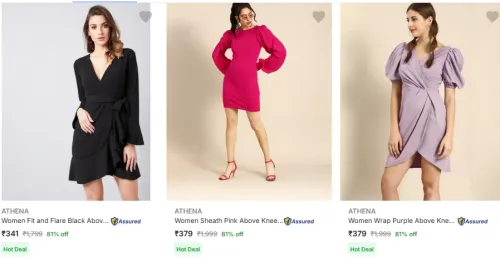 Image of Athena Women's Dresses at Minimum 72% Discount