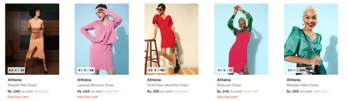 Image of Athena Women's Dresses upto 90% Discount