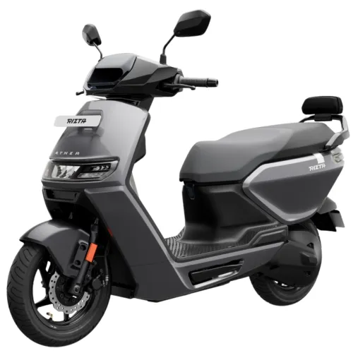 Image of Ather Rizta S 123 KM IDC range in Deccan Grey Mono booking for Ex-Showroom