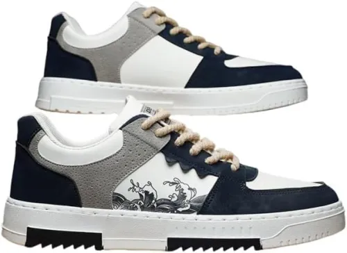 Image of Athletic Fashion Sneaker Casual Lace-up Style