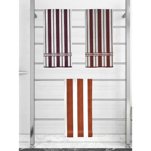 Image of Athom Trendz Presents Athom Living Woven Light Weight Bath Towels