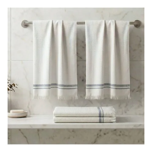 Image of Athom Living Ecosaviour Premium Cotton Bath Towel, Po4