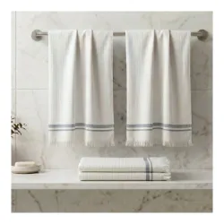 Athom Living Ecosaviour Premium Cotton Bath Towel, Po4