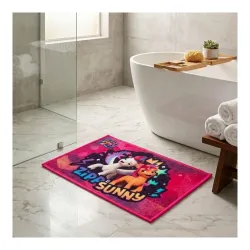 Click to enlarge Athom Living My Little Pony Zipp Sunney Multicolour Kids Bathmat with Latex Backing, ANI-Skid, Premium Nylon Material