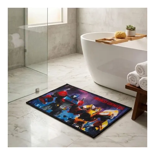 Image of Athom Living Premium Printed Kids Anti-Slip Bathmat 37x57cm
