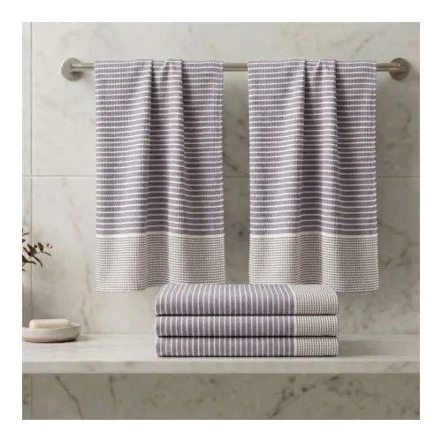 Image of Athom Living Woven Bath Towels (pack of 5)