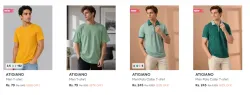 ATIGIANO Mens Tshirts upto 87% discount 
