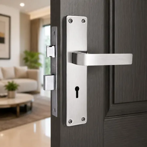 Image of Atom Main Door Mortise Lock with Handle 6 Lever Double Stage Lockset for House