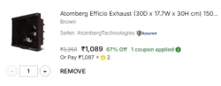 Atomberg Efficio Exhaust 150 mm Exhaust Fan