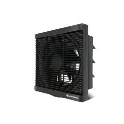 atomberg Efficio Exhaust 8 Inches | Suitable for Bathroom, Kitchen | BLDC Motor | Easy to Clean | 2 Year Warranty (Black)