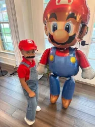 Atpata 5ft Super Mario Foil Balloon