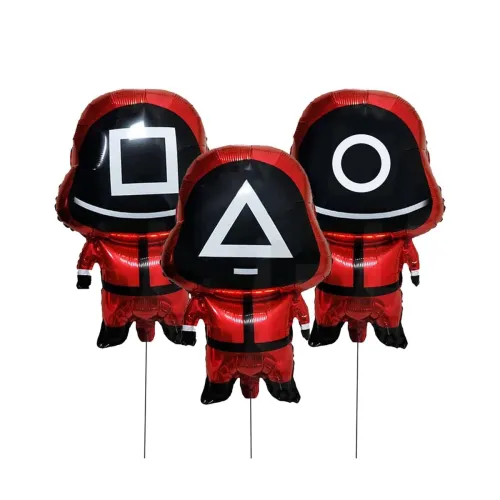 Image of Atpata Funky Plastic Game of Squids Birthday Party Decorations