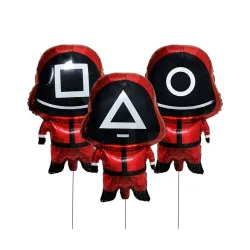 Atpata Funky Plastic Game of Squids Birthday Party Decorations