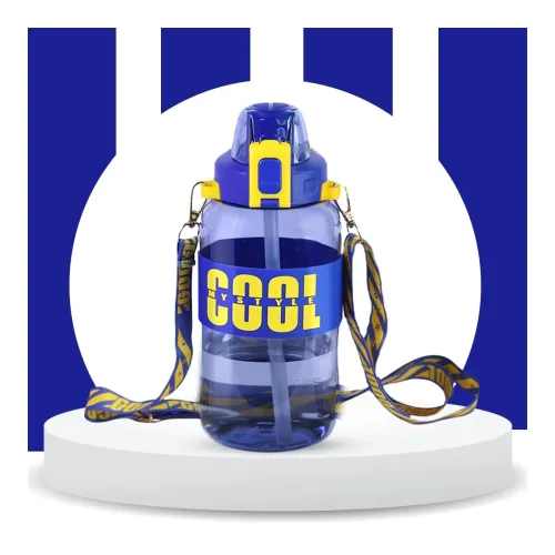 Image of Attro Cool 1100ml Gallon Bottle Stylish & Functional Comes with FILP Top Lid Easy to Carry Grip Handle & Detachable Belt