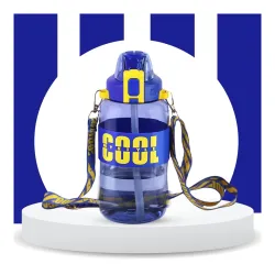 Attro Cool 1100ml Gallon Bottle Stylish & Functional Comes with FILP Top Lid Easy to Carry Grip Handle & Detachable Belt