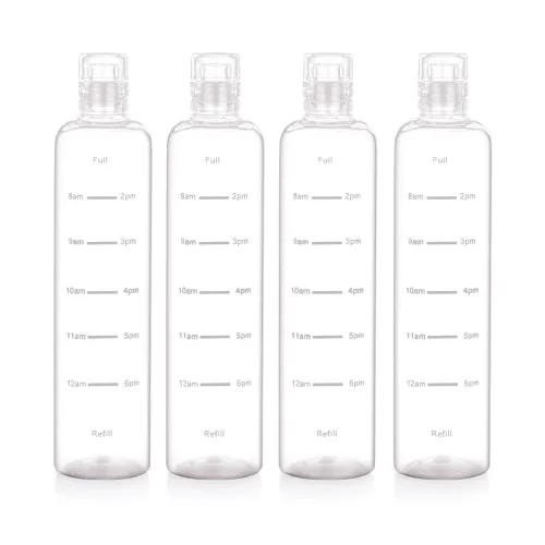 Image of ATTRO Crystal 600ml Plastic Water Bottle 