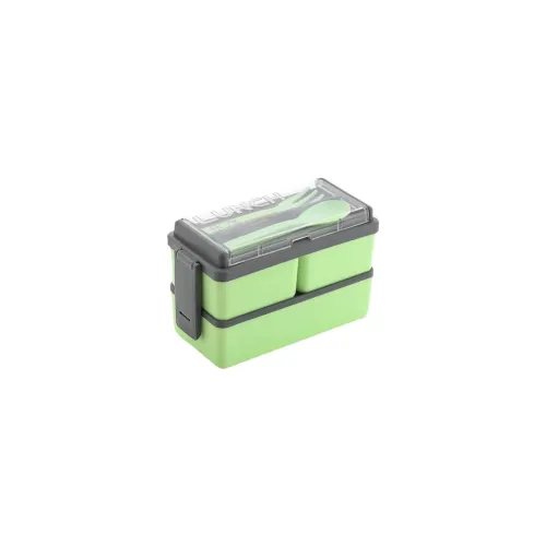 Image of Attro Double Decker Plastic Lunch Box