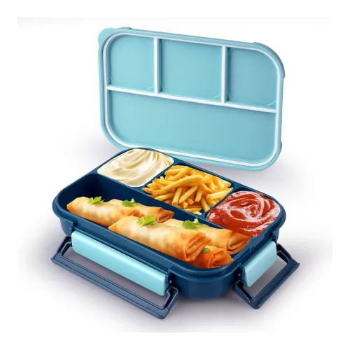 Image of ATTRO Gourmet 4 Compartment Lunch Box 