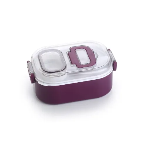 Image of Attro Happy Meal Lunch Box 700ml Purple