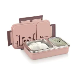 ATTRO Legacy 2 Insulated Lunch Box with Two Compartment BPA Free