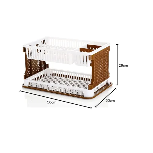 Image of Attro Lenova Plastic Utensil Basket Kitchen Organizer Rack