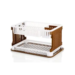 Attro Lenova Utensil Basket-Stylish and Durable Plastic Kitchen Organizer Rack