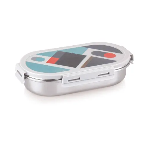 Image of Attro Pluto Stainless Steel Lunch Box