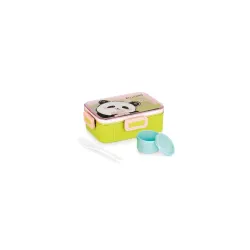 ATTRO Quick 2 Lunch Box 600ml Panda Theme with Includes 2 Compartments for Kids