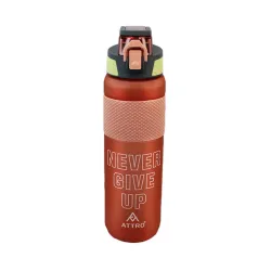 ATTRO Plastic Scout Sports 1000ml Water Bottle with Flip Top Lid Stylish Bottle BPA Free Leak Proof Ideal for Gym Workou