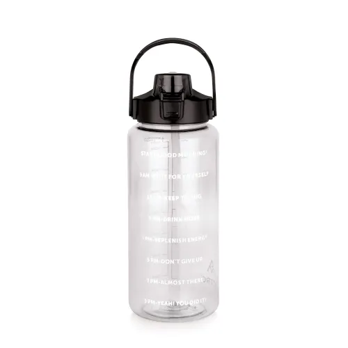 Image of ATTRO Smasher 2 Liter Quotes & Time Marker Sports Bottle 