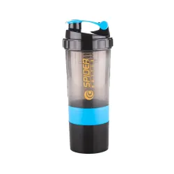 ATTRO Spider Shaker Bottle with Storage – 300ml
