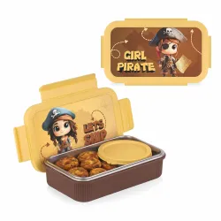 ATTRO Treat Time Stainless Steel Insulated Lunch Box 