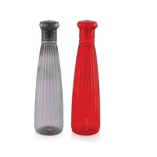 Image of Attro Tribot Plastic Unbreakable Fridge 1000ml Water Bottle for Office, Sports, School, Travelling