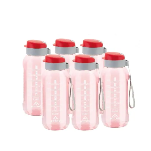 Image of ATTRO Ultra Pro Water Bottle, 1L * set of 6
