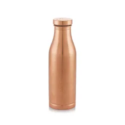 Attro Vedic Copper 700ml Water Bottle Improve Your Immunity, Brain, Nervous System & Healthy Skin Natural Ayurveda Benef