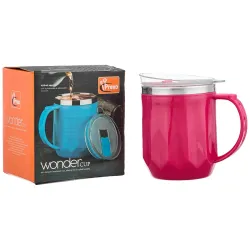 Attro Wonder Cup Vacuum Insulated Cup Comes with Styling Lid & Stylish Handle