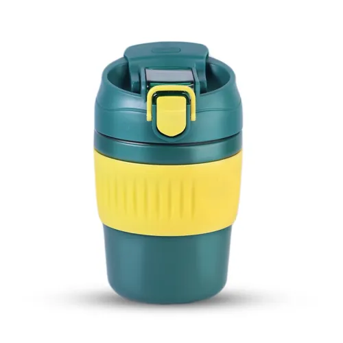 Image of Attro Punch Insulated Travel Coffee Cup 350ml – Emerald Green