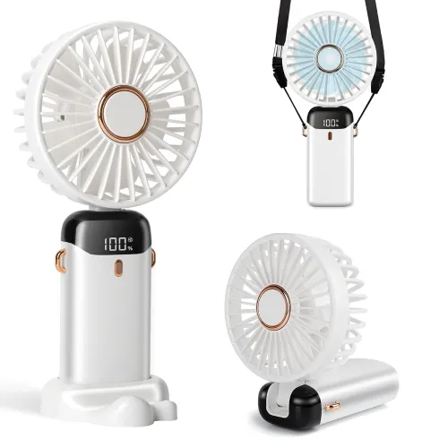 Image of Aucoofany Portable Handheld Fan