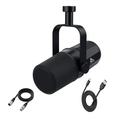 Image of Audio Array AM-C11 XLR/USB Dynamic Podcast Microphone