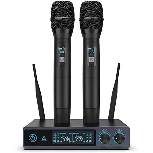 Image of Audio Array Dual Wireless Premium Metal Microphone