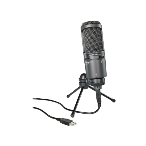 Image of Audio-Technica AT2020 USB+ Condenser Mic (Black)