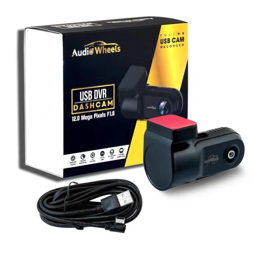 Image of Audio Wheels USB 12MP Full HD Camera Recorder 720p Android Navigation