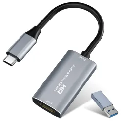 Audio/Video Capture Card, USB3.0 HDMI to USB C